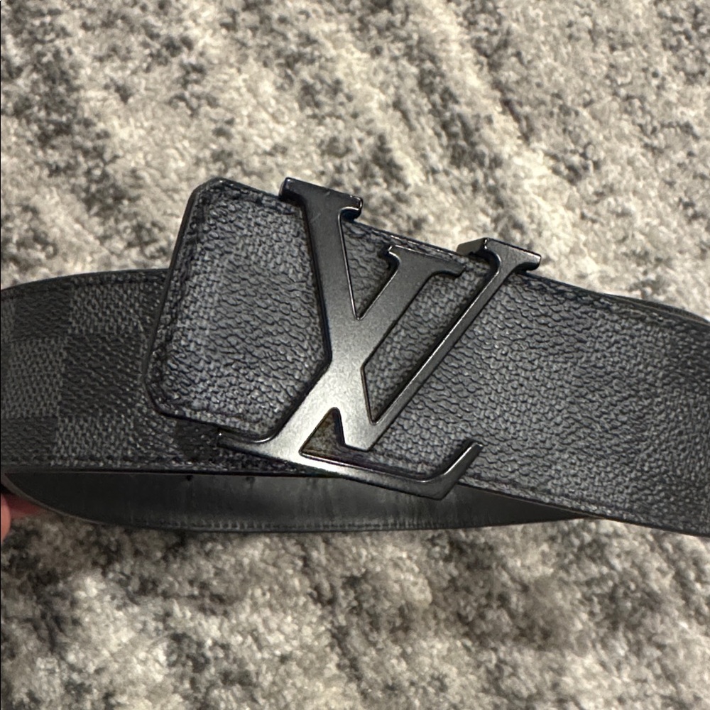 Louis Vuitton Men’s Belt - Initiales Damier